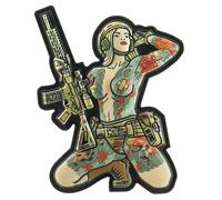 Patch Tactial Girl No.1 Yakuza PVC - MultiCam