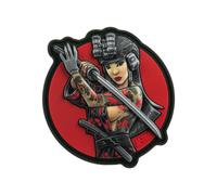 Patch Tactical Girl No.3 Wodograj 3D PVC M-Tac - Black