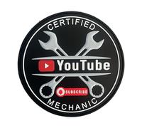 Patch tactique militaire YouTube - Humour créatif - Patchs tactiques drôles - Fermeture Velcro en caoutchouc PVC - Pour sacs à dos, uniformes militaires, jeans, vestes, gilets, chapeaux et plus encore