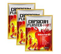 Patch Thermique En Capsaïcine Naturelle,Patch Chauffant Anti-douleur,Ingrédients Naturels,Convient Pour Le Cou De l'épaule,3PC