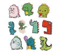 Patch Thermocollant Enfant,Lot de 10 Pièces Écussons Thermocollants pour Vêtements T-Shirt,Jeans,Chapeau,Sac à Dos,Motifs Enfants,Faciles à Appliquer,Idéal DIY et Réparation