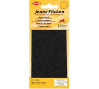 Patch thermocollant - KLEIBER - Jeans - 170x150 mm - Noir - 100% coton