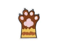 Patch Thermocollant Lot de 10 patchs brodés en tissu avec pattes chien mignon, motif chiot, chaton, chapitre informatique, garçon(Color1)