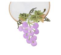 Patch Thermocollant Patchs de Fruits à repasser for vêtements, bricolage, Appliques de fleurs brodées for vêtements, à coudre(Style3)