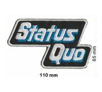 Patch Thermocollant Status Quo - Logo Vintage Bleu & Blanc