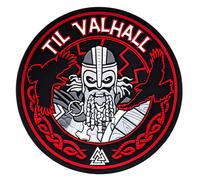Patch Til Valhall PVC M-Tac - Black/Red