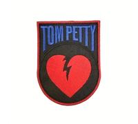 Patch Tom Petty Coeur Brisé 8.5x7 Cm Ecusson Rock N Roll