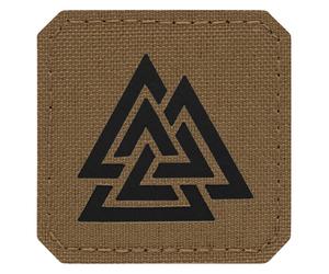 Patch Valknut Laser Cut M-Tac - Coyote/Black