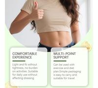 Patch Ventral Pour Perdre Du Poids | 7 Autocollants Corporels 10 En 1 - Patch Corporel Raffermissant | Pour Les Femmes Voyage À Domicile Matin Nuit Routine Quotidienne