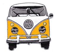 Patch Vw Combi Jaune Ecusson Thermocollant Bully Type 2