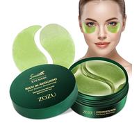 Patch yeux Acide hyaluronique Collagène, Masque pour les yeux Réutilisable contre les cernes Poches Rides Cercles foncés Puffiness, Eye Patch Hydrogel, Nourrit et lisse le contour des yeux 60pcs