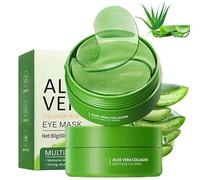 Patch Yeux Anti Cernes,2025 Nouveau Masque Yeux Collagene Et Acide Hyaluronique,Patch Aloe Vera Yeux,Patches Yeux Aloe Vera Pour Réduire Les Cernes,Contre Rides Et Ridules,Réduire Les Poches 60 PCS