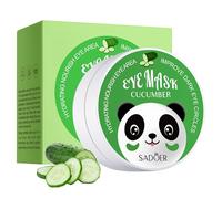 Patch Yeux Anti Cernes 60 PCS, Masque Yeux Collagène avec Extrait de Concombre, Hyaluron Eye Masque, Patch Cernes et Poches, Patch Contour Des Yeux, pour Les Yeux, Anti Rides, Anti Poche