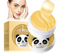 Patch Yeux Anti Cernes 60 PCS, Masque Yeux Collagène avec Extrait de Mucus D'escargot, Hyaluron Eye Masque, Patch Cernes et Poches, Patch Contour Des Yeux, pour Les Yeux, Anti Rides, Anti Poche