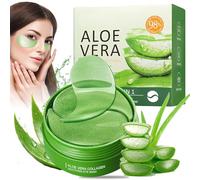Patch Yeux Anti-Cernes à l'Aloe Vera - 60 Pièces - Masque Contour des Yeux Intensif - Éclaircit, Hydrate et Lisse la Peau - Réduit les Cernes et Poches