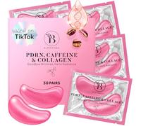Patch Yeux Anti Cernes et Poches - PDRN - Caféine - Collagène | Formule Nourrissante et Apaisante, Convient aux Peaux Sensibles, à Laisser Poser 15 à 20 Minutes Avant de Retirer - 30 Pcs