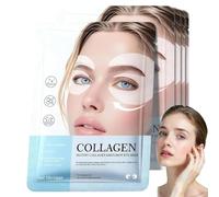 Patch Yeux Anti Cernes, Masque Collagene Pour Les Yeux, Skincare Coréen, Eye Mask - Eye Patches For Puffy Eyes And Dark Circles, Eye Mask With Bio-Collagen, Peptide Complex & Vitamin C (5PC)