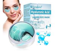 Patch Yeux Anti Cernes, Masque Yeux, Masque Yeux Collagène, Eye Mask, Masque hydratant pour les yeux à l'acide hyaluronique, Anti-âge, Réduit poches, rides, ridules, relâchement, yeux gonflés - 60Pcs