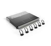 PATCHBOX 365 équipé de 24x Cordons CAT6A U/FTP Gris 0,8 m
