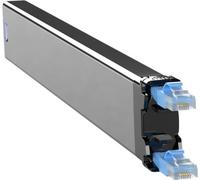 PATCHBOX C36STPXC6AXX1B Câble réseau bleu 0,8 m Cat6a U/FTP (STP) (C36STPXC6AXX1B)