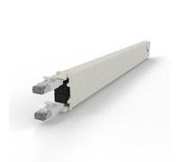 patchbox.one cassette by PATCHBOX / 0,8m / STP / RJ45 Blanc CONEX8STPWH