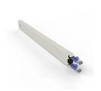 PATCHBOX ONE CASSETTE CAT6A STP VIOLET 0,8 m 8U