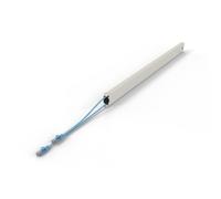 PATCHBOX CONE46UTPBL Câble Réseau Cat6a U/UTP (UTP) Bleu 2.5m RJ-45 Mâle/Mâle, PoE++ IEEE 802.3bt, AWG30, 10Gbps, ISO/IEC 11801