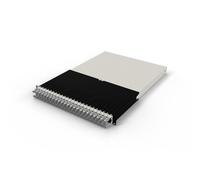 Patchbox ONE 30 RU Panneau de brassage Cat.6a 24 ports avec système de gestion de câbles rétractable pour racks de 48,3 cm, comprend des câbles plats de 10 Go et des cassettes, configuration facile du