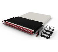 PATCHBOX patchbox.one / 30RU / Cat.6a (paire torsadée de 1,8 m) - Gestion des câbles de rack, 24 câbles patch rétractables, organisateur de câbles Ethernet 0HE avec PoE, installation et maintenance 10