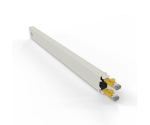 patchbox.one cassette by PATCHBOX / 0,8m / STP / RJ45 Jaune CONEX8STPYL