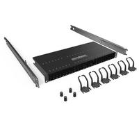 PATCHBOX PBXFRAME - Panneau de gestion des câbles - Noir - polyoxyméthylène (POM) - acier inoxydable - 1U - CE - 4