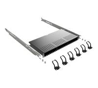PATCHBOX Plus+ Cadre (avec Rails de Montage, Catch et étiquettes d'identification).
