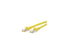 Patchcâble Cat6a Btr S/Ftp jaune 0,5m