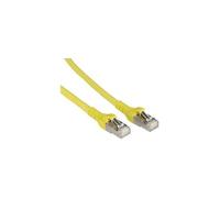 Patchcâble Cat6a Btr S/Ftp jaune 1,5m