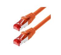 Patchcable s ftp (pimf) cat 6 orange 20m - patchcable avec schmalem knickschutz helos 118182