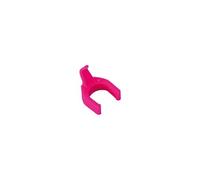 PatchClip - Attaches de câbles - rose fluorescent (pack de 50)