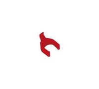 PatchClip RO/PC - Attaches de cï¿½bles - rouge (pack de 50)