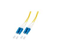 Patchcord EFB LC/UPC-LC/UPC Duplex Single Mode OS2 2 m Jaune | O0350.2-1.2