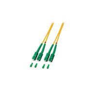 Patchcord EFB SC/APC-SC/APC Duplex Single Mode OS2 15 m Jaune | O2561.15