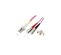 Patchcord EFB SC/UPC-LC/UPC Duplex Multi Mode OM4 2 m Pourpre | O0323.2
