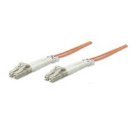Patchcord INTELLINET LC/UPC-LC/UPC Duplex Multi Mode OM1 1 m Orange | 471206