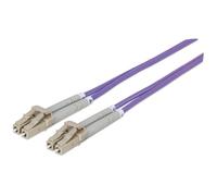 Patchcord INTELLINET LC/UPC-LC/UPC Duplex Multi Mode OM4 5 m Pourpre | 750899