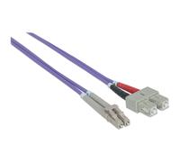 Patchcord INTELLINET SC/UPC-LC/UPC Duplex Multi Mode OM4 3 m Pourpre | 750936