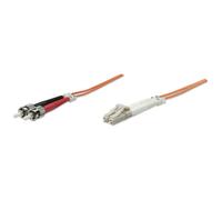 Patchcord INTELLINET ST/UPC-LC/UPC Duplex Multi Mode OM2 2 m Orange | 470414
