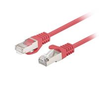 PATCHCORD KAT.6 FTP 0,25 M ROUGE FLUKE PASSÉ PCF6-20CC-0025-R