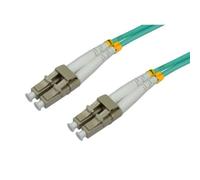 Patchcord Techly LC/UPC-LC/UPC Duplex Multi Mode OM3 1 m aqua | ILWL D5-LCLC-010/OM3