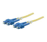 Patchcord Techly SC/UPC-SC/UPC Duplex Single Mode OS2 5 m Jaune | ILWL D9-B-050