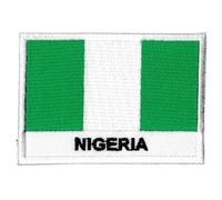 Patche Drapeau Nigeria Écusson Brodé Nigérian Flag Afrique