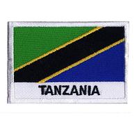 Patche Drapeau Tanzanie Écusson Brodé Tanzanien Afrique