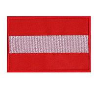 Patche Écusson Autriche Patch Drapeau Autrichien A Coudre